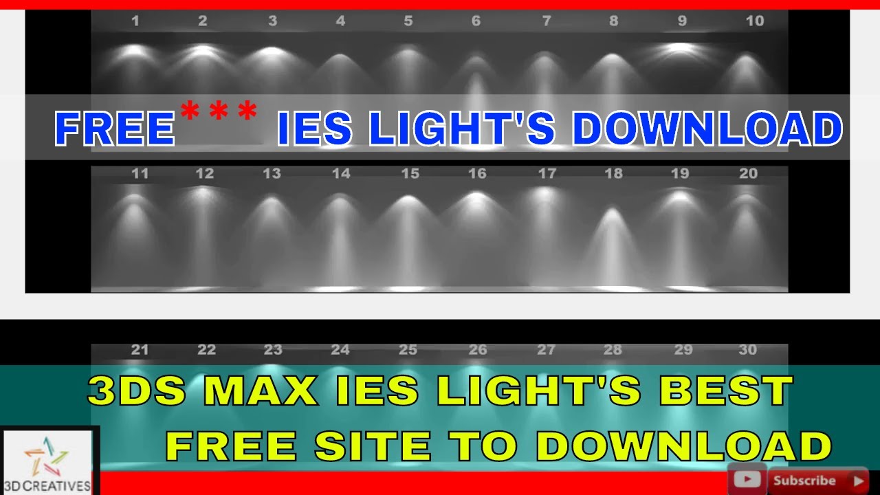 download ies for 3ds max